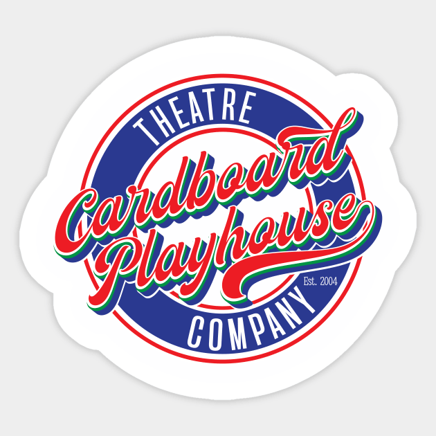 Cardboard Playhouse Theatre Company Baseball Sticker by cardboardplayhouse